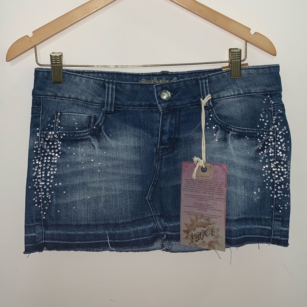 NWT Denim Mini Skirt